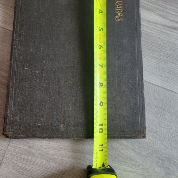 Vintage Photograph Album Set Of 2 With Textured Covers & Ribbon Ties - Picture 12 of 13